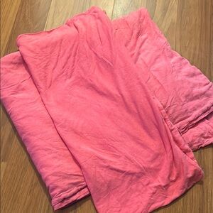 Tommy Hilfiger Soft Pink Bedding Blanket &  pillow cover